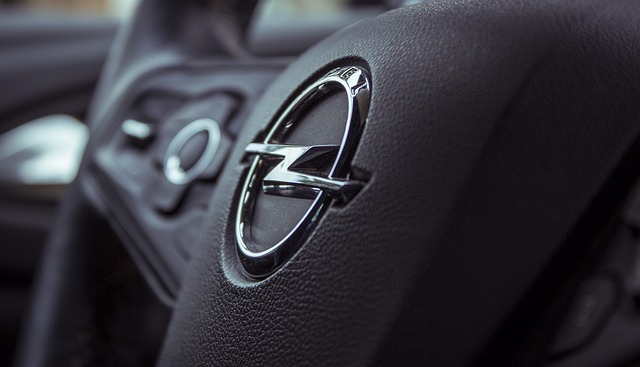 opel, steering wheel, automobile
